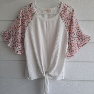 Hopely Waffle Knit Top